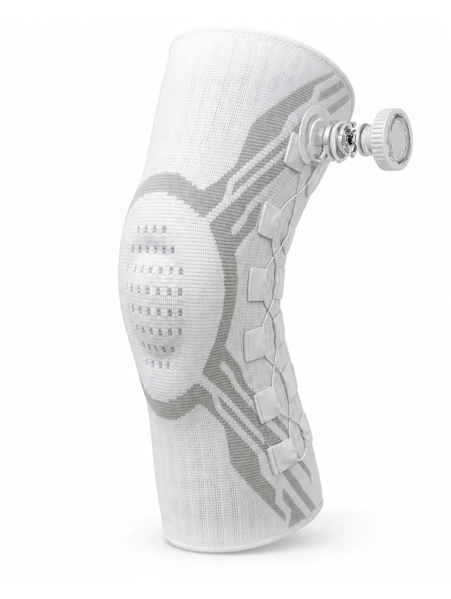 Slide the brace on
